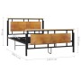 Estructura de cama de metal 140x200 cm de vidaXL, Camas y somieres - Ref: Foro24-324872, Precio: 164,99 €, Descuento: %