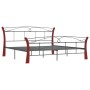 Schwarzer Metallbettrahmen 180x200 cm von vidaXL, Betten und Lattenroste - Ref: Foro24-324881, Preis: 235,57 €, Rabatt: %