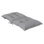 Cojín silla jardín respaldo bajo 6 uds tela gris 100x50x7 cm de vidaXL, Cojines para sillas y sofás - Ref: Foro24-314283, Pre...