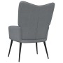 Relaxation chair with footrest light gray fabric by vidaXL, Armchairs - Ref: Foro24-327952, Price: 116,96 €, Discount: %