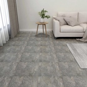 Self-adhesive floor planks 55 pieces PVC 5.11 m² gray by vidaXL, Floors and carpets - Ref: Foro24-324645, Price: 68,98 €, Dis...