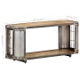 Solid mango wood TV cabinet 90x30x40 cm by vidaXL, TV Furniture - Ref: Foro24-321959, Price: 125,99 €, Discount: %