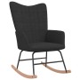 Rocking chair with black fabric footrest by vidaXL, Rocking chairs - Ref: Foro24-328024, Price: 157,49 €, Discount: %