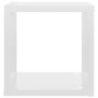 Cube wall shelves 6 units glossy white 22x15x22 cm by vidaXL, Shelves and shelves - Ref: Foro24-807072, Price: 35,99 €, Disco...