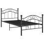 Estructura de cama de metal 90x200 cm de vidaXL, Camas y somieres - Ref: Foro24-324988, Precio: 108,13 €, Descuento: %