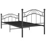 Estructura de cama de metal 90x200 cm de vidaXL, Camas y somieres - Ref: Foro24-324988, Precio: 108,13 €, Descuento: %