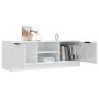 Glossy white plywood TV cabinet 102x35x36.5 cm by vidaXL, TV Furniture - Ref: Foro24-811517, Price: 68,93 €, Discount: %