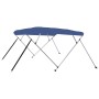 Bimini top with 4 arches blue 243x180x137 cm by vidaXL, Boat storage covers - Ref: Foro24-92370, Price: 215,21 €, Discount: %