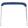 Bimini top with 4 arches blue 243x180x137 cm by vidaXL, Boat storage covers - Ref: Foro24-92370, Price: 215,21 €, Discount: %