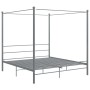 Graues Himmelbettgestell aus Metall, 180 x 200 cm von vidaXL, Betten und Lattenroste - Ref: Foro24-325068, Preis: 152,97 €, R...