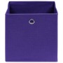 Storage boxes 4 pcs non-woven fabric purple 28x28x28 cm by vidaXL, Storage baskets - Ref: Foro24-325211, Price: 23,68 €, Disc...