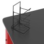 Escritorio para juegos con patas forma K negro rojo 110x60x75cm de vidaXL, Escritorios - Ref: Foro24-325403, Precio: 128,50 €...