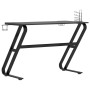 Gaming desk with ZZ shape legs black 110x60x75cm by vidaXL, Desks - Ref: Foro24-325412, Price: 118,14 €, Discount: %