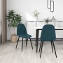 Dining chairs 2 units blue velvet by vidaXL, dining chairs - Ref: Foro24-325645, Price: 111,30 €, Discount: %