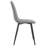 Dining chairs, 2 units, light gray velvet by vidaXL, dining chairs - Ref: Foro24-325646, Price: 112,32 €, Discount: %