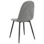 Dining chairs, 2 units, light gray velvet by vidaXL, dining chairs - Ref: Foro24-325646, Price: 112,32 €, Discount: %