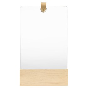 322802 Wall Mirror Solid Pinewood 23x39.5 cm by vidaXL, Mirrors - Ref: Foro24-322802, Price: 25,99 €, Discount: %