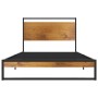 Estructura de cama de metal 90x200 cm de vidaXL, Camas y somieres - Ref: Foro24-324862, Precio: 102,99 €, Descuento: %