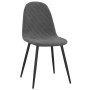 Dining chairs 2 units dark gray velvet by vidaXL, dining chairs - Ref: Foro24-325647, Price: 112,01 €, Discount: %