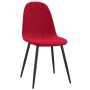 Sillas de comedor 2 unidades terciopelo rojo tinto de vidaXL, Sillas de comedor - Ref: Foro24-325651, Precio: 112,15 €, Descu...