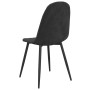 Sillas de comedor 2 unidades terciopelo negro de vidaXL, Sillas de comedor - Ref: Foro24-325652, Precio: 112,15 €, Descuento: %