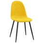 Dining chairs 2 pcs mustard yellow velvet by vidaXL, dining chairs - Ref: Foro24-325653, Price: 111,30 €, Discount: %