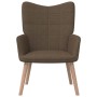 Brown fabric relaxation armchair by vidaXL, Armchairs - Ref: Foro24-327922, Price: 111,99 €, Discount: %