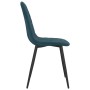 Dining chairs 4 units blue velvet by vidaXL, dining chairs - Ref: Foro24-325656, Price: 182,07 €, Discount: %