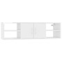 Glossy white plywood wall shelf 102x30x29cm by vidaXL, Shelves and shelves - Ref: Foro24-806262, Price: 68,29 €, Discount: %