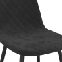 Dining chairs 4 units black velvet by vidaXL, dining chairs - Ref: Foro24-325663, Price: 182,20 €, Discount: %