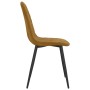 Dining chairs 4 units brown velvet by vidaXL, dining chairs - Ref: Foro24-325665, Price: 172,68 €, Discount: %