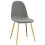 Dining chairs 2 units light gray velvet by vidaXL, dining chairs - Ref: Foro24-325668, Price: 127,39 €, Discount: %