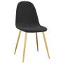 Dining chairs 2 units black velvet by vidaXL, dining chairs - Ref: Foro24-325674, Price: 120,84 €, Discount: %