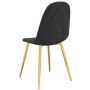 Dining chairs 2 units black velvet by vidaXL, dining chairs - Ref: Foro24-325674, Price: 120,84 €, Discount: %