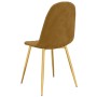 Dining chairs 2 units in brown velvet by vidaXL, dining chairs - Ref: Foro24-325676, Price: 112,75 €, Discount: %