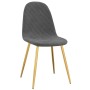 Dining chairs 4 units dark gray velvet by vidaXL, dining chairs - Ref: Foro24-325680, Price: 174,49 €, Discount: %