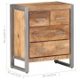 Rauer Mangoholz-Schrank 60x35x70 cm von vidaXL, Sideboards - Ref: Foro24-323485, Preis: 253,71 €, Rabatt: %