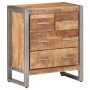 Rauer Mangoholz-Schrank 60x35x70 cm von vidaXL, Sideboards - Ref: Foro24-323485, Preis: 253,71 €, Rabatt: %