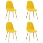 Dining chairs 4 pcs mustard yellow velvet by vidaXL, dining chairs - Ref: Foro24-325686, Price: 213,99 €, Discount: %