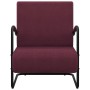 Sillón de tela morado de vidaXL, Sillones - Ref: Foro24-325742, Precio: 154,01 €, Descuento: %