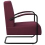 Sillón de tela morado de vidaXL, Sillones - Ref: Foro24-325742, Precio: 154,01 €, Descuento: %