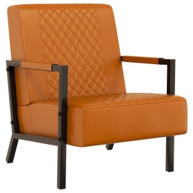 Brown synthetic leather armchair by vidaXL, Armchairs - Ref: Foro24-325750, Price: 164,94 €, Discount: %