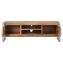 Solid rough mango wood TV cabinet 120x30x40 cm by vidaXL, TV Furniture - Ref: Foro24-323486, Price: 282,66 €, Discount: %