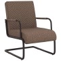 Dark brown synthetic leather cantilever chair by vidaXL, Armchairs - Ref: Foro24-325784, Price: 180,46 €, Discount: %