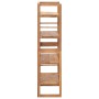 Solid teak wood shelf 60x30x120 cm by vidaXL, Bookcases and shelves - Ref: Foro24-326124, Price: 130,87 €, Discount: %