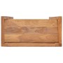 Estantería de madera maciza de teca 60x30x120 cm de vidaXL, Librerías y estanterías - Ref: Foro24-326124, Precio: 130,99 €, D...