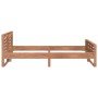 Estructura de cama madera de teca maciza 140x200 cm de vidaXL, Camas y somieres - Ref: Foro24-326263, Precio: 240,48 €, Descu...