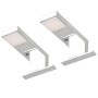 2 W warm white mirror lamps 2 units by vidaXL, Lamps - Ref: Foro24-245345, Price: 35,99 €, Discount: %