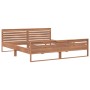 Estructura de cama de madera de teca maciza 180x200 cm de vidaXL, Camas y somieres - Ref: Foro24-326265, Precio: 345,94 €, De...