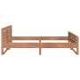 Estructura de cama de madera de teca maciza 180x200 cm de vidaXL, Camas y somieres - Ref: Foro24-326265, Precio: 345,94 €, De...